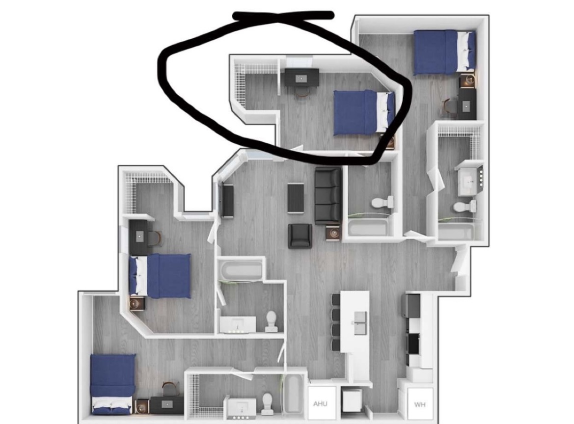 Park Place 4x4 Apartment