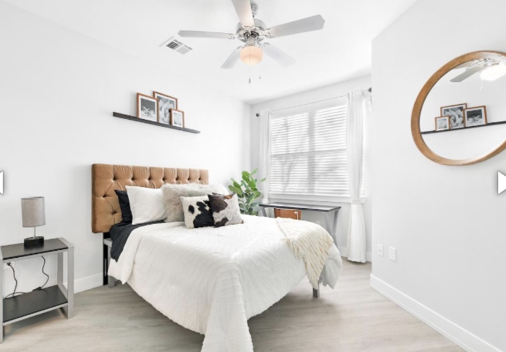 Private bedroom and bath at park place tempe