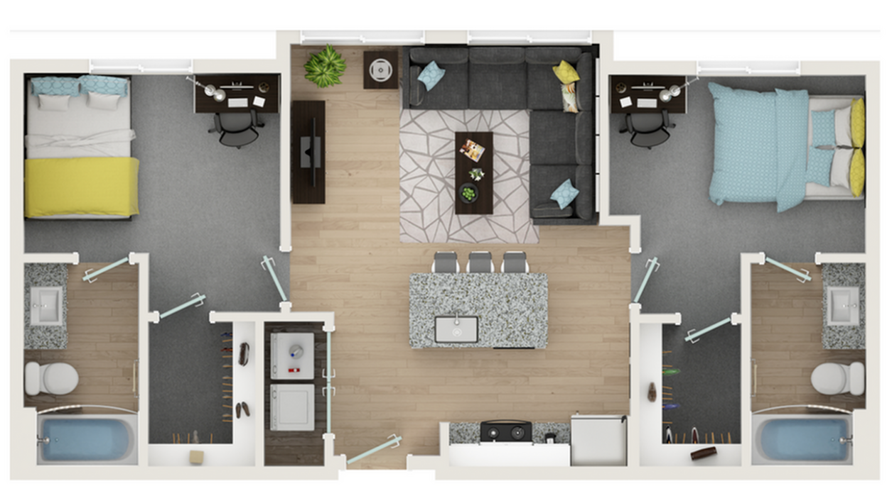 lease takeover- 1 bedroom 1 bath