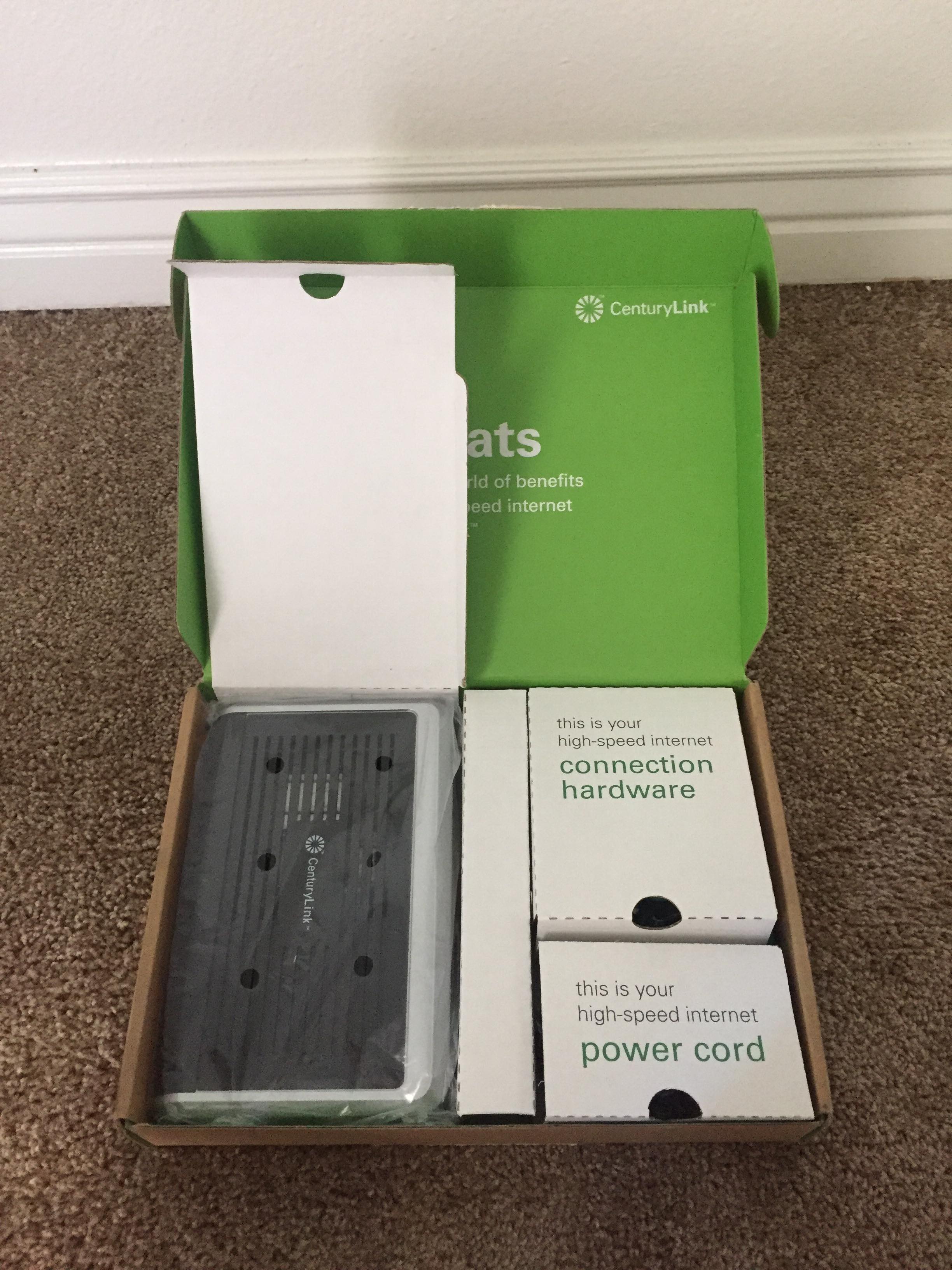 CenturyLink Wireless Modem Router