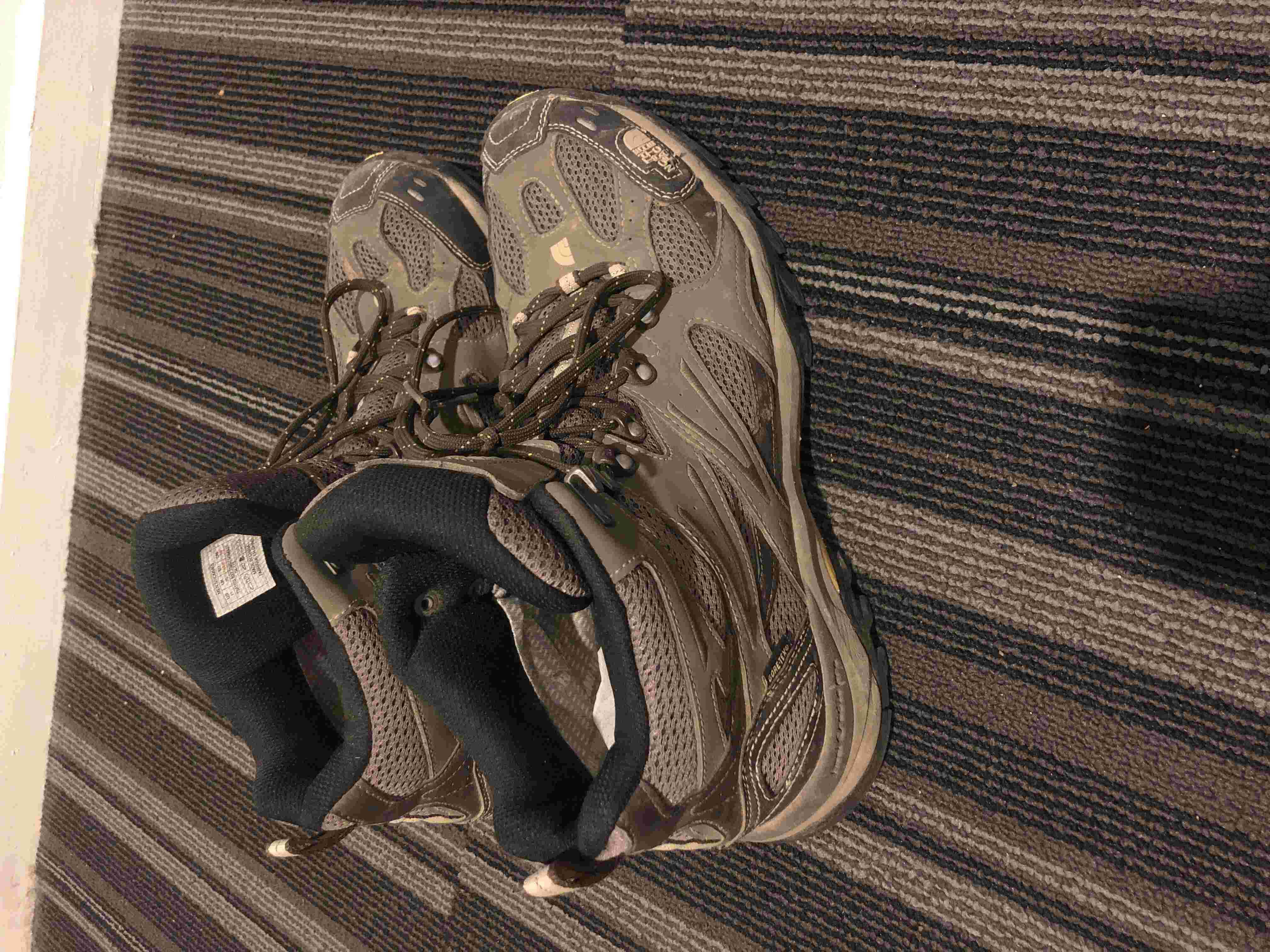 North face hiking boots